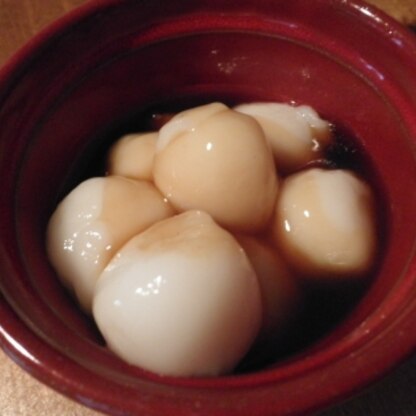 おやつに☆美味しすぎて、夫には二個だけ・・
あとは私が食べちゃいました～。ｗｗ
団子って簡単にできるのですね☆びっくり
ごちそうさまでした